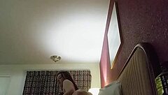 Hippie girl and I enjoy passionate sex in a hotel.