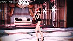 Neo In Lingerie Teasing Small Tits