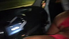 wife on all fours for strangers in dogging, cuckold watching and jerking