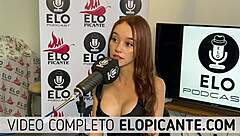 nikki discusses oral sex techniques in detail with elo podcast host