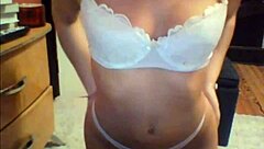 oh wow, sexy college girl strips and teases on cam!