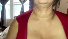 Sensual sex with big tits and sexy boobs teasing you