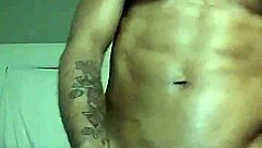 Chatting shit while stroking my big black cock 😏