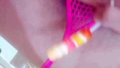 sweet candy melts slowly