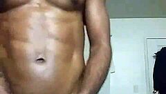 Chatting shit while stroking my big black cock 😏