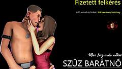 Hey, listen to this Hungarian babe's erotic jerk off instructions in the bar?