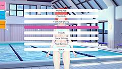 in doki doki literature club, the girls give footjobs and more