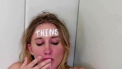 Hey, slutty teenie, what’s it like getting dragged to the ass hole loony bin for wild treatment?