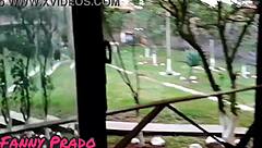 Latina Wife Pleasures Owners While Husband Licks Her Pussy