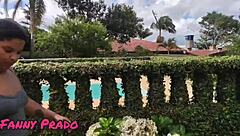 Latina Wife Pleasures Owners While Husband Licks Her Pussy