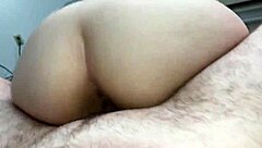 Blonde MILF Rides DILF Passionately