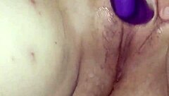 EX MASTURBATES WITH TOYS UNDER MALE DOMINATION