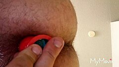 gay guy explores his limits with intense ass play tonight