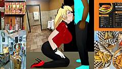 Jonnystone visits girlfriend on lunch break for interracial deepthroat action!