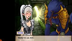 I got a creampie blowjob in this parody!