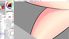 a speed drawing of miss fortune from league of legends in hentai style