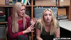 Blonde Teen Babe Sucks Cock Real Good in Hardcore Scene