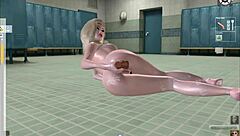 footjob anal cumshot session