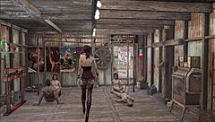 Exploring the special fashion series in Fallout 4 with cute anime characters