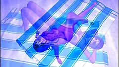 Moonlit Self Pleasuring!