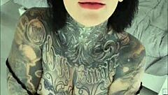 Hot Petite 18+ Heavily Tattooed Girl Melody Radford Sexy Dance