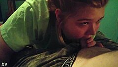 ex gf shows off deepthroat skills in homemade clip