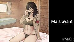 joi with pieck fingering herself while giving instructions