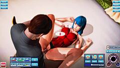 blue haired beauty fucked silly