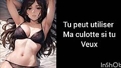 joi with pieck fingering herself while giving instructions