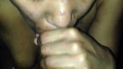 Sloppy blowjob leaves her wanting more