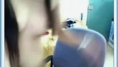 Asian Amateur Young Girl Solo in Steamy Action