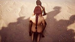 Conan Exile Lesbian Scene With Intense Action