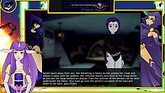 Seduction night with raven brings orgasm