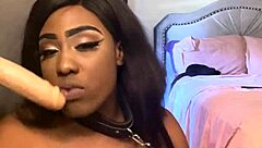 Lexo Butterfly Submissively Sucks Cock and Spits on It