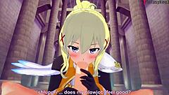 Lalatina Dustiness Darkness Sucking Dick and Boobjob Titijob 1 Kono Subarashii POV and Full on PTRN and Sheer Fantasyking3