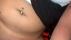 he cums while i fuck her hard with my big cock 😏