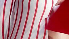 Touching Myself to Christmas Music as Holiday Vibes Fill the Air with Joy