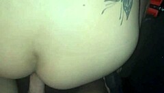 he cums while i fuck her hard with my big cock 😏