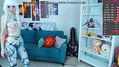 Is The Stormtrooper Here For Cosplay Fingering And Masturbation