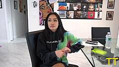 Tight Pussy Petite Asian Slut Loses Race, Takes Fat Cock