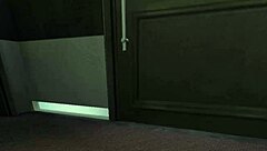 Watch Luis grab that Asian babe Kay Hartman for wild club bathroom banging!