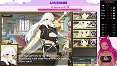 Hey, watch Vtuber Lewdneko play Evenicle Part 8, so hot! 🔥