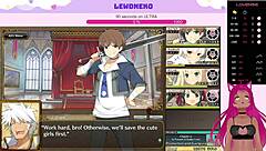 Hey, watch Vtuber Lewdneko play Evenicle Part 8, so hot! 🔥