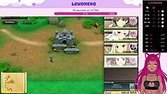 Hey, watch Vtuber Lewdneko play Evenicle Part 8, so hot! 🔥