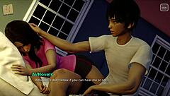 my bully turns into my lover in this erotic game part 72