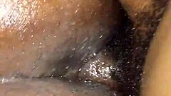 Damn! Facedown and dripping with hot cum in tight pussy!