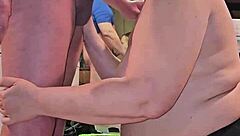 Thick MILF Expertly Sucking Hard Cock with Skill