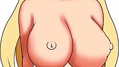 Porn speed painting featuring an adorable Asian with big tits in fantasy 69 action