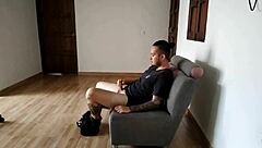 hey, caught my nephew watching me masturbate right after my shower!