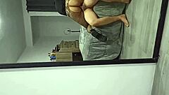 Merlina Outfit Drives My Husband Wild with Latina Ass Play